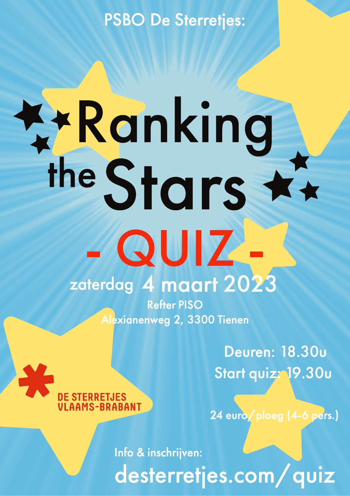 Affiche Ranking the Stars 1 - 4 maart 2023